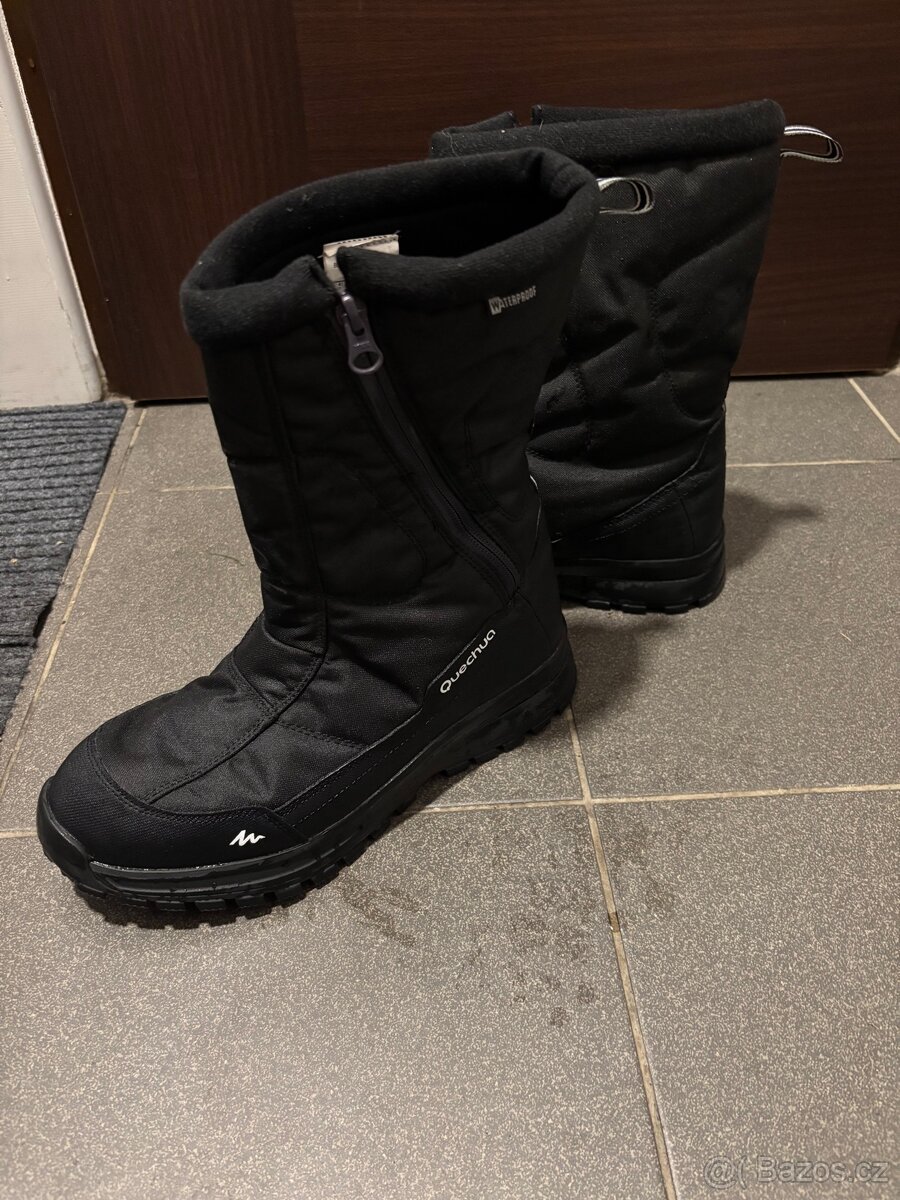 Pánské turistické nepromokavé sněhule na zip SH 100 - 4