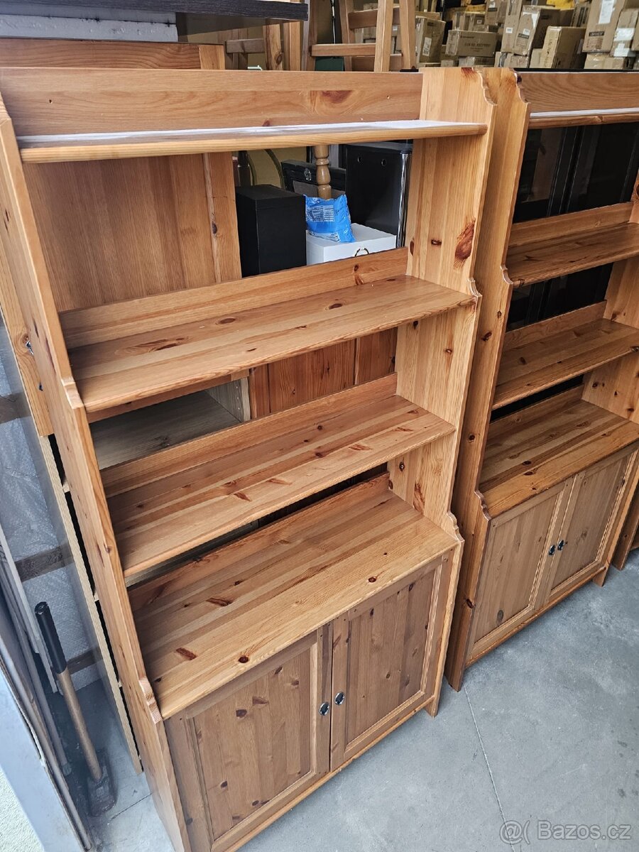 PŘÍBORNÍK - KNIHOVNA IKEA LEKSVIK - 4