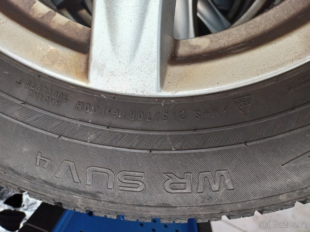 Prodám zimní komplet kola na Chevrolet Captiva - 4