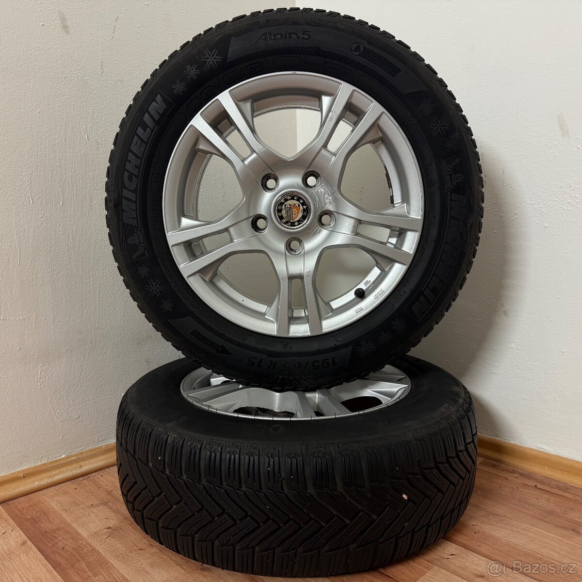 MAZDA/HYUNDAI/KIA 5x114,3 R15 ET45+ZIMNÍ 195/65R15 - 4