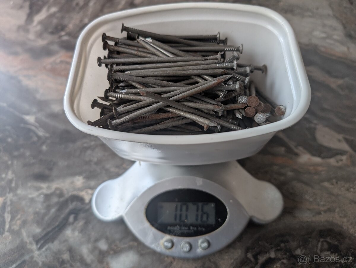 Stavební hřebíky 90 mm a 70 mm – 100 Kč - 4