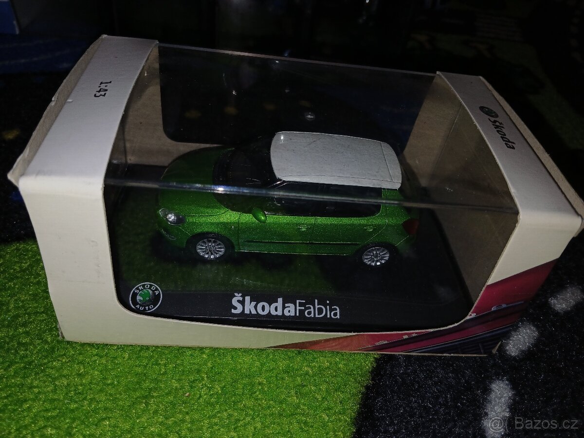 Modely škoda fabia 2 .1:43 abrex - 4