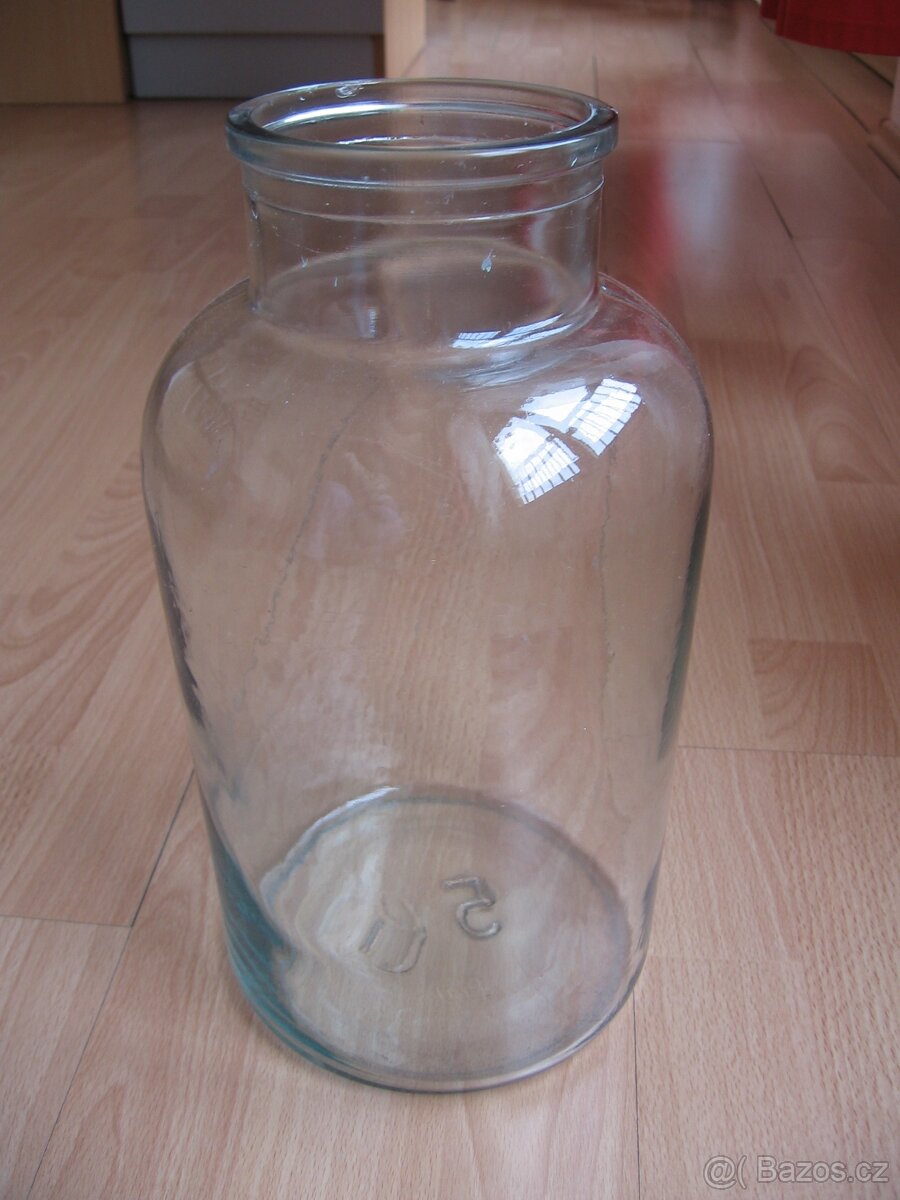 Skleněná lahvice - 5 litrů - 4