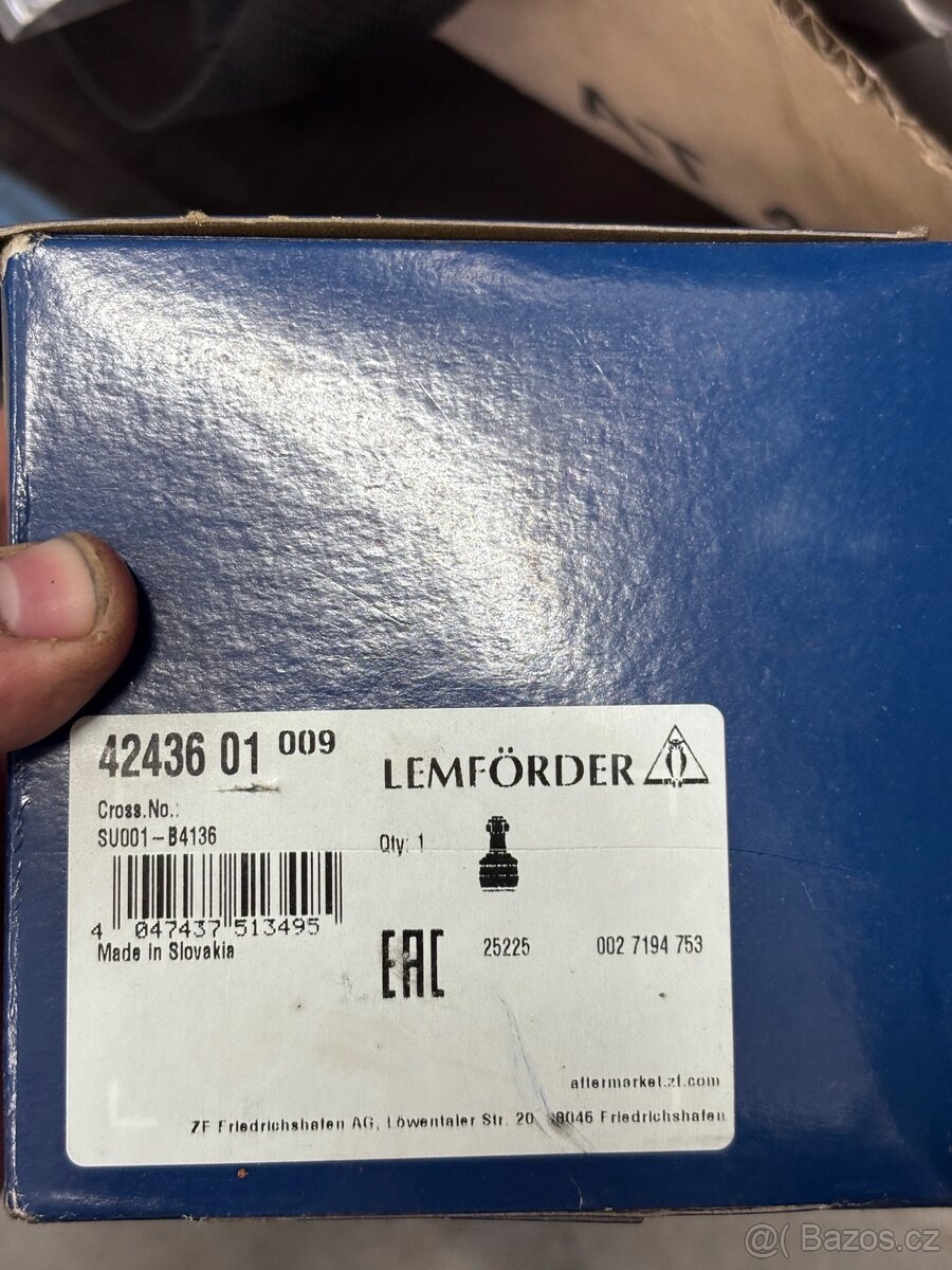 Prodám kulové čepy Lemförder – 2 ks - 4