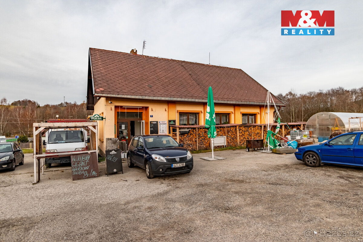 Prodej obchodu, restaurace, 160 m², Zbytiny - 4