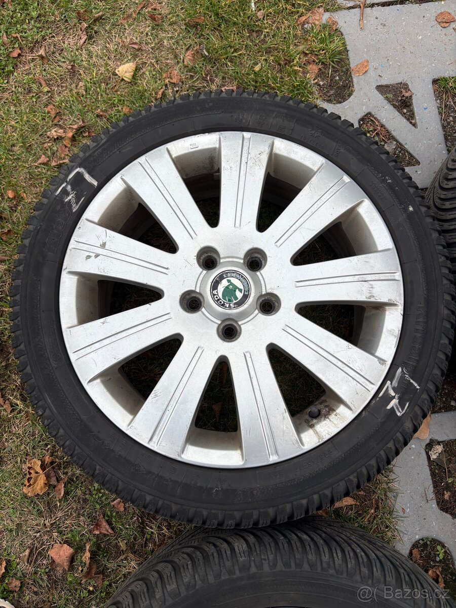Prodám kola/disky/sadu Škoda Superb 2 - 4