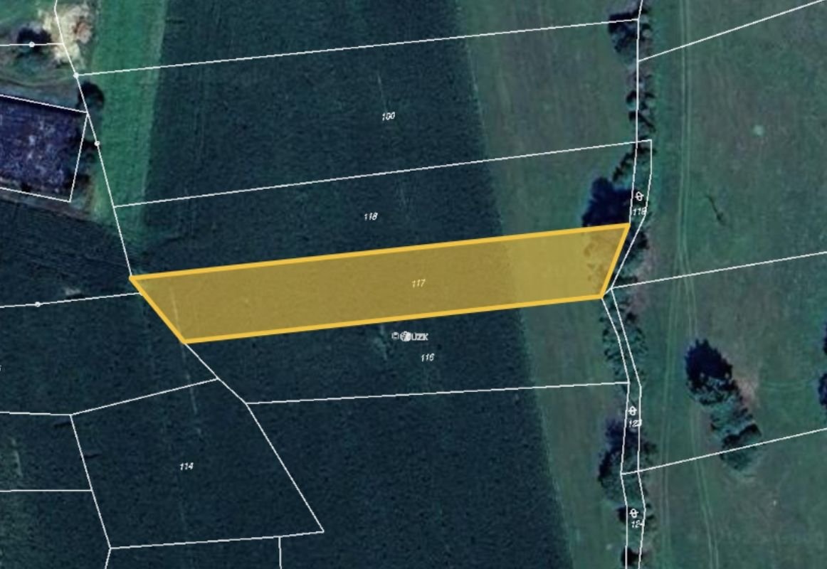 Prodej podílu 3/8 pole 10 992 m², Hrazany - 4