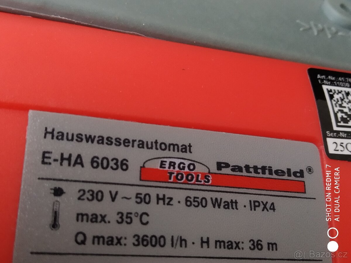Prodám Domácí vodní automat Pattfield E-HA 6036 Ergotools. - 4