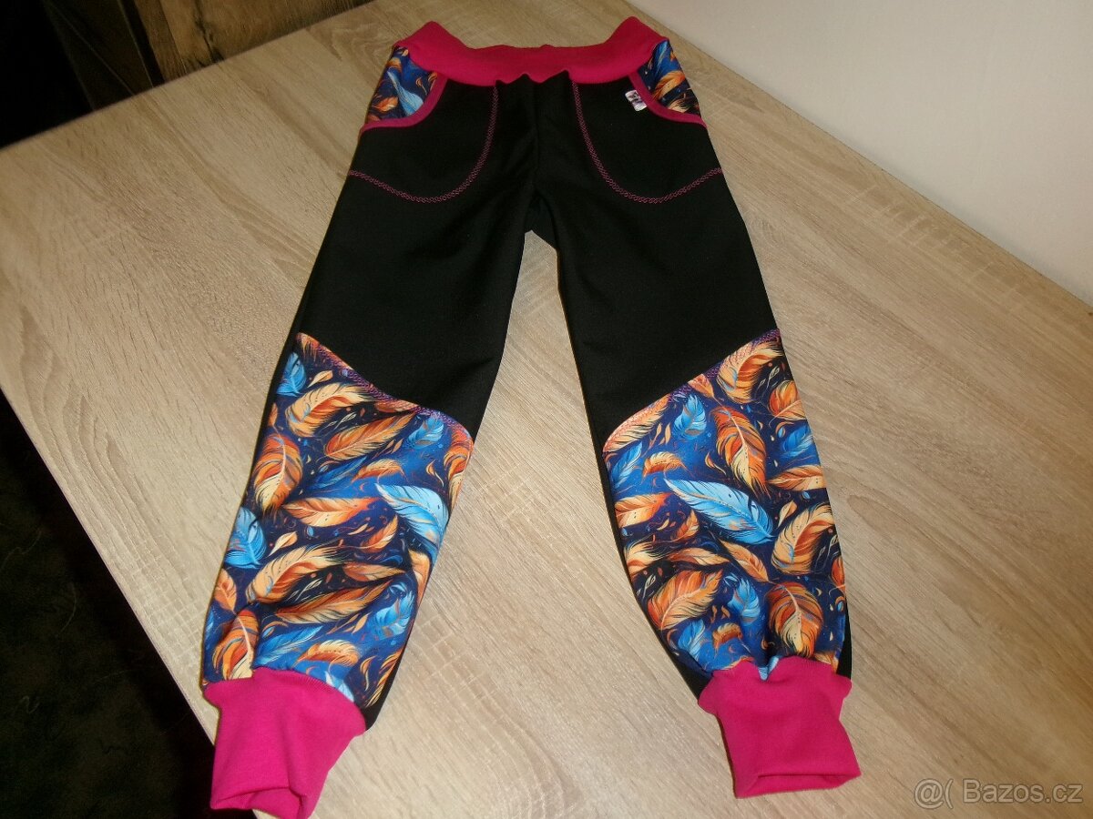 Zimní kalhoty ze softshellu vel.110 více foto - 4