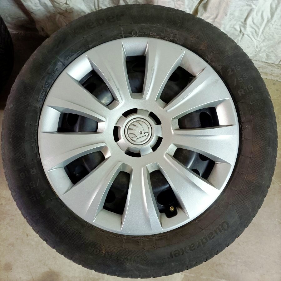 16" plechová kola – 5x112 – ŠKODA (VW, SEAT, AUDI) - 4