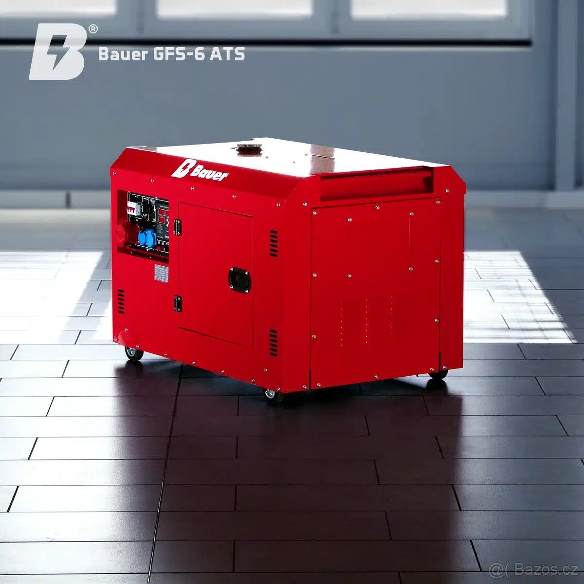 Nouzový generátor Bauer GFS-6 ATS elektrocentrála - 4