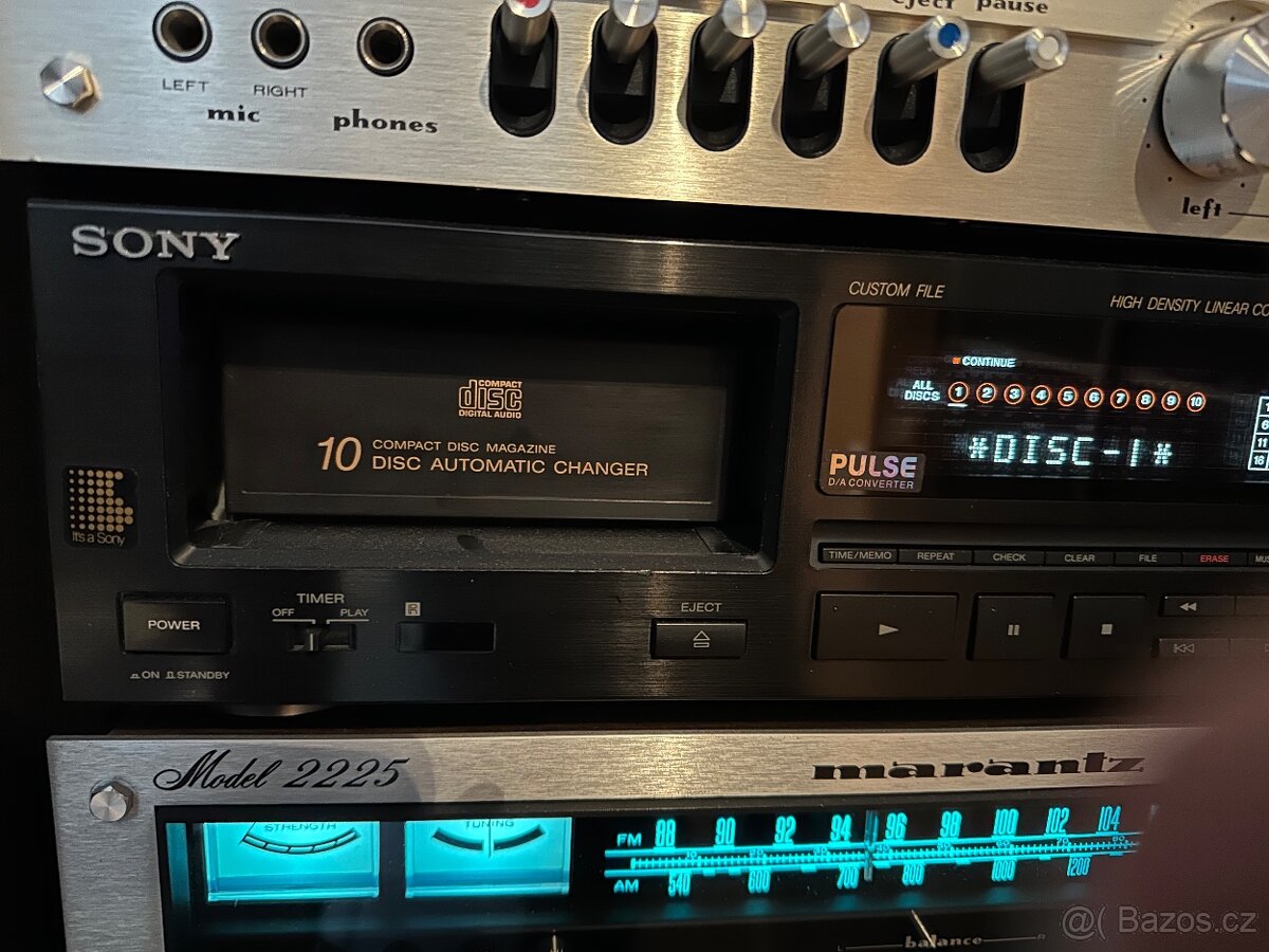 SONY CDP C-910 / 10 cd / MADE IN JAPAN - 4