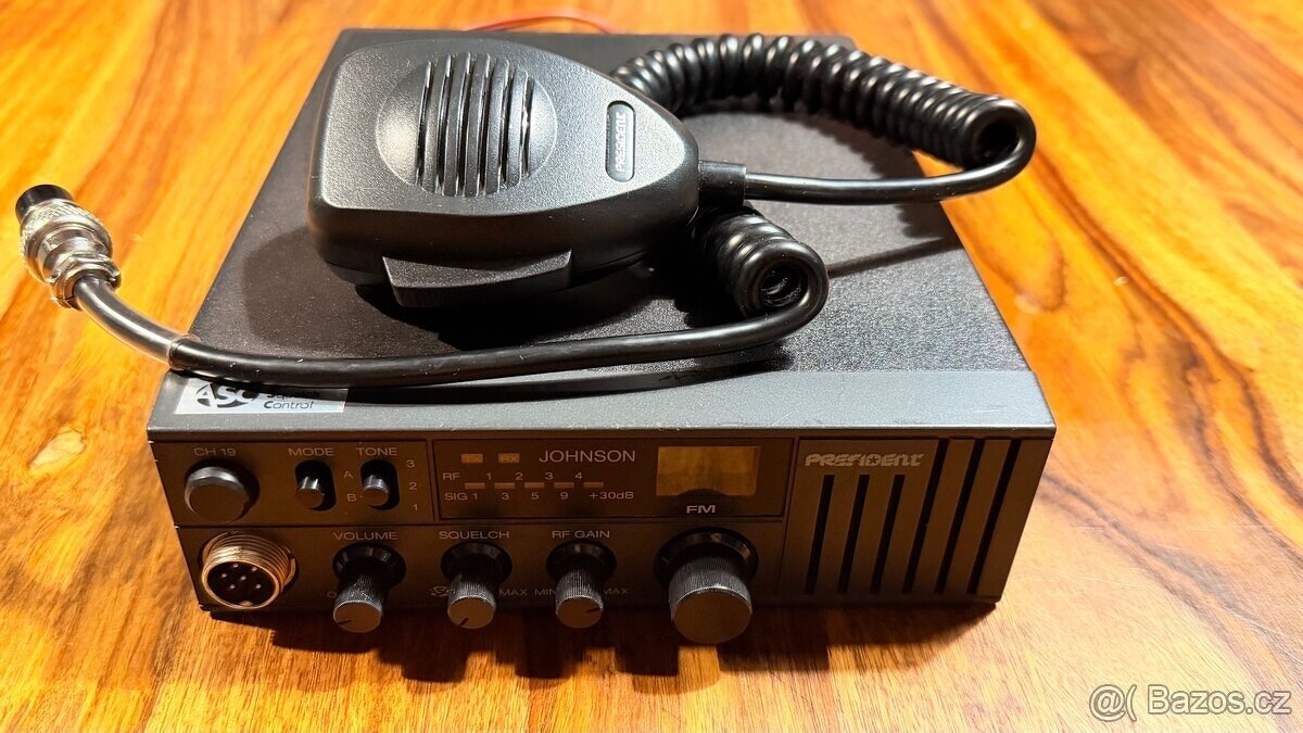 CB rádio President Johnson – výborný stav - 4