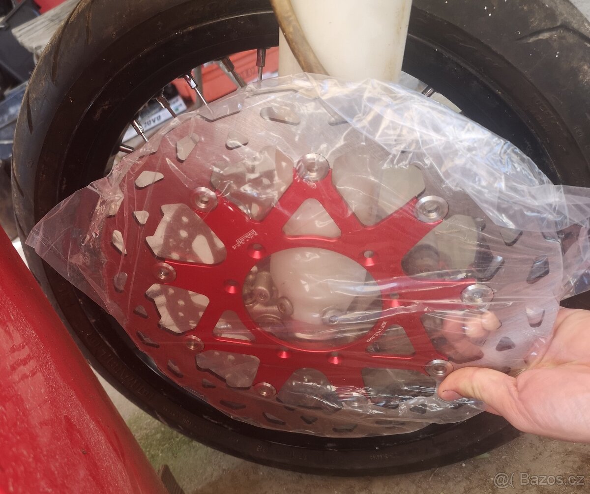 Sada kol Supermoto na Honda CRF 450X 2008
