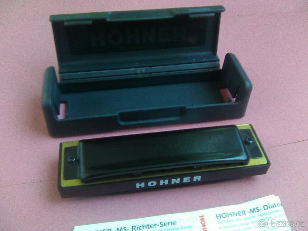 Harmonika HOHNER PRO HARP MS 562/20 - E dur - nová - 4