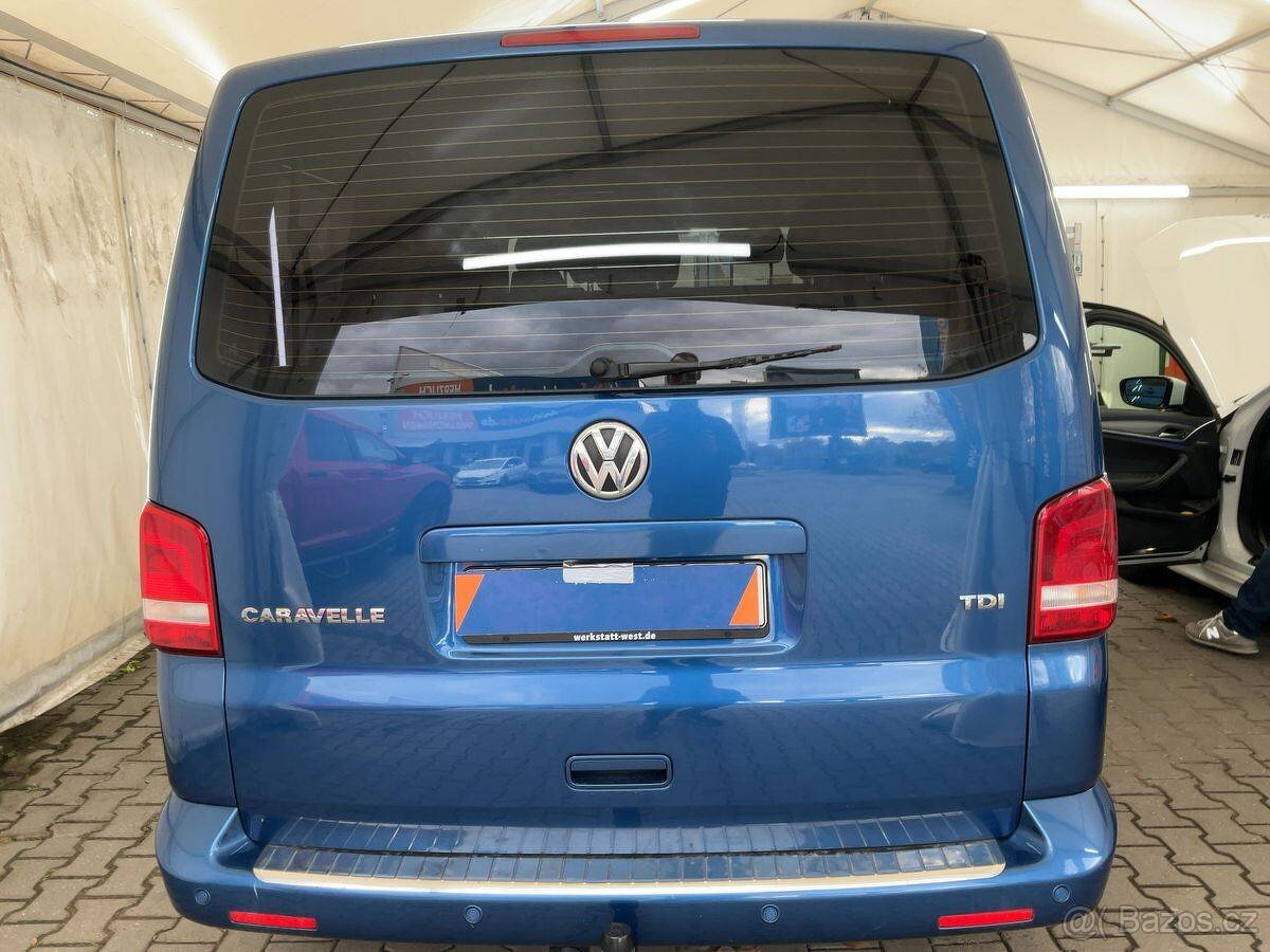 VW Caravelle T5 2.0 TDI 103kW,7.sedadel,Webasto,Tažné - 4