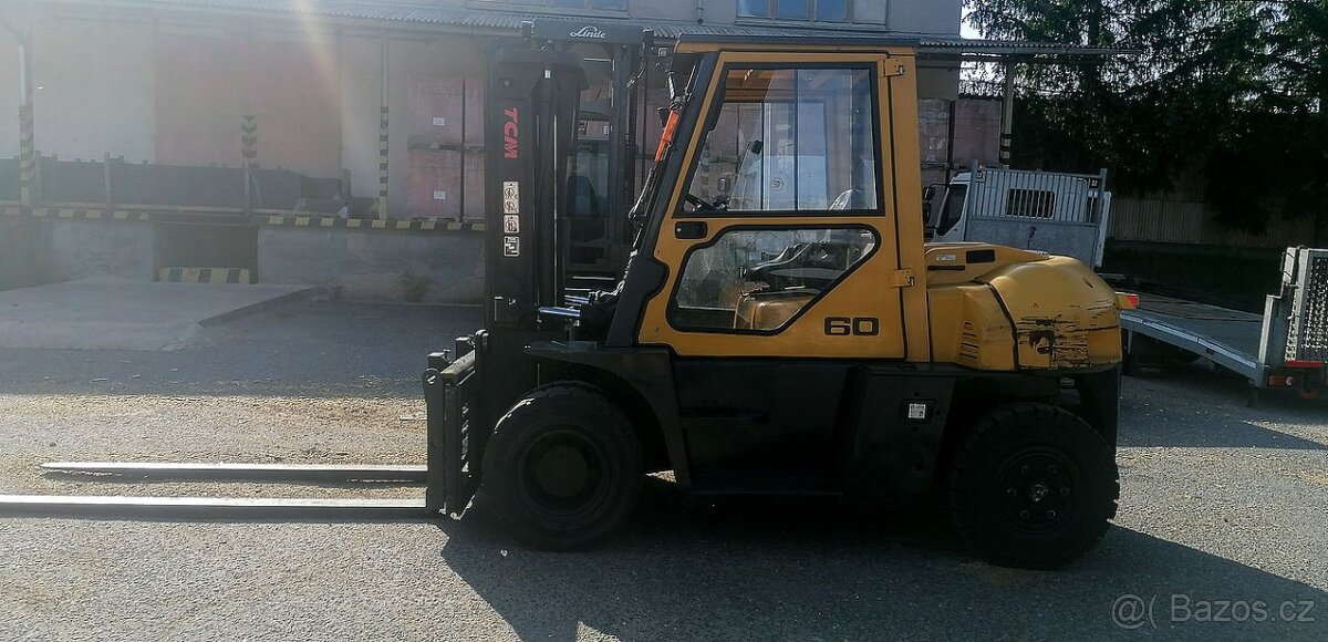 TCM FD 60 nový pozicionér, boční posuv, vidle 2,4 m - 4