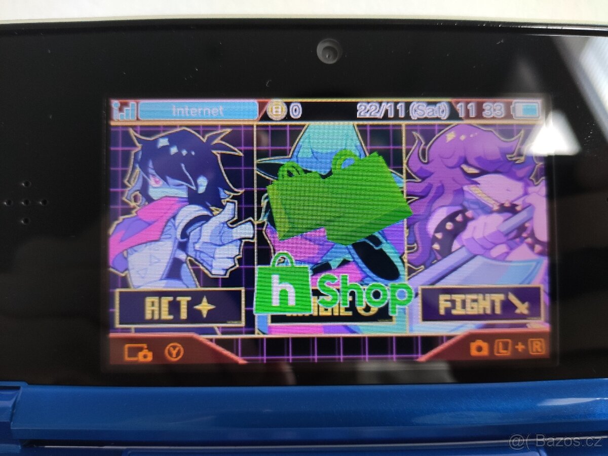 Nintendo 3DS Cobalt Blue + homebrew hack a 64GB karta - 4