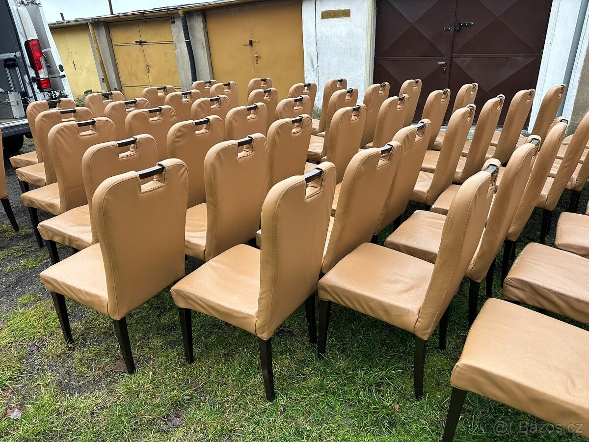 68 kusů restaurační Gastro židle - 4