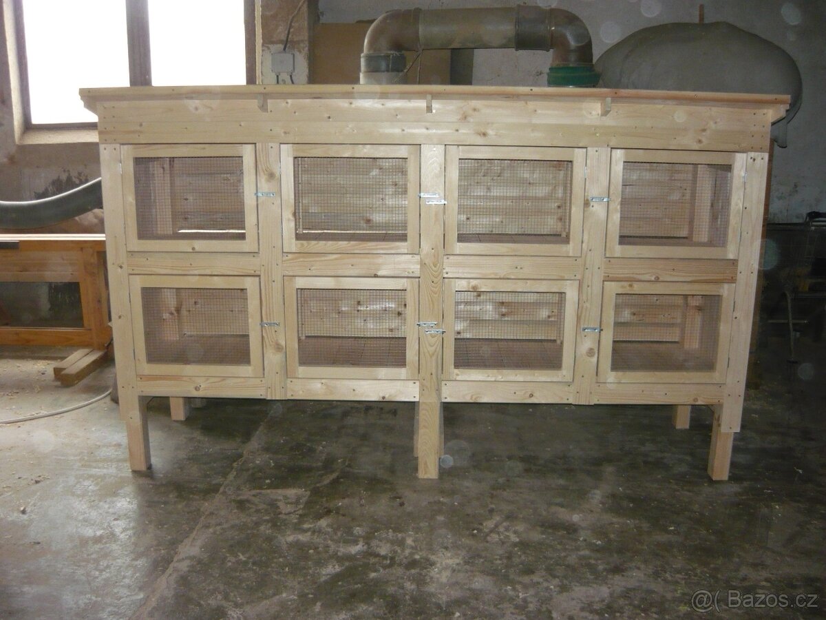 králikárna 4, 6 a 9 kotců - 4