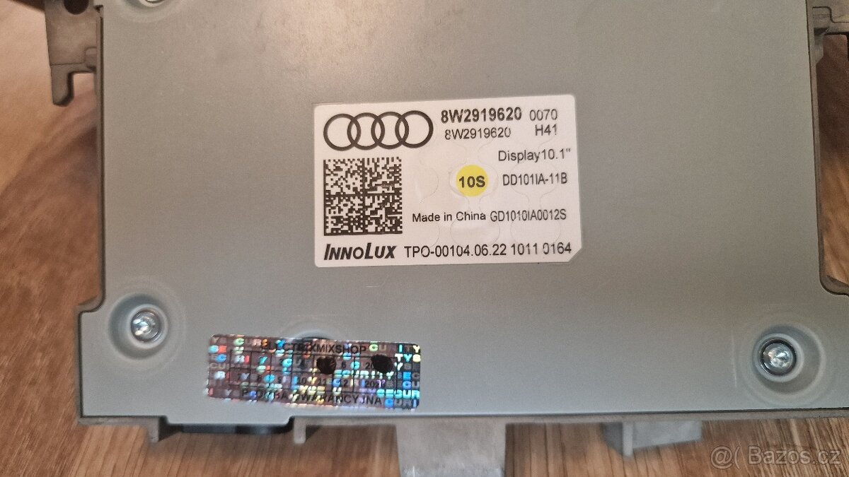 Audi A4 display 10,1" Innolux 8W1919620 - 4