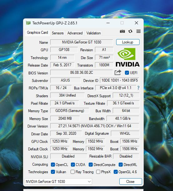 ASUS PHOENIX GT 1030 O2G - 4