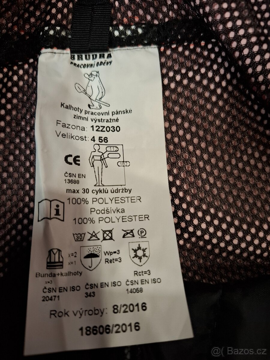 Pracovní kalhoty Brudra by Jitex - 4