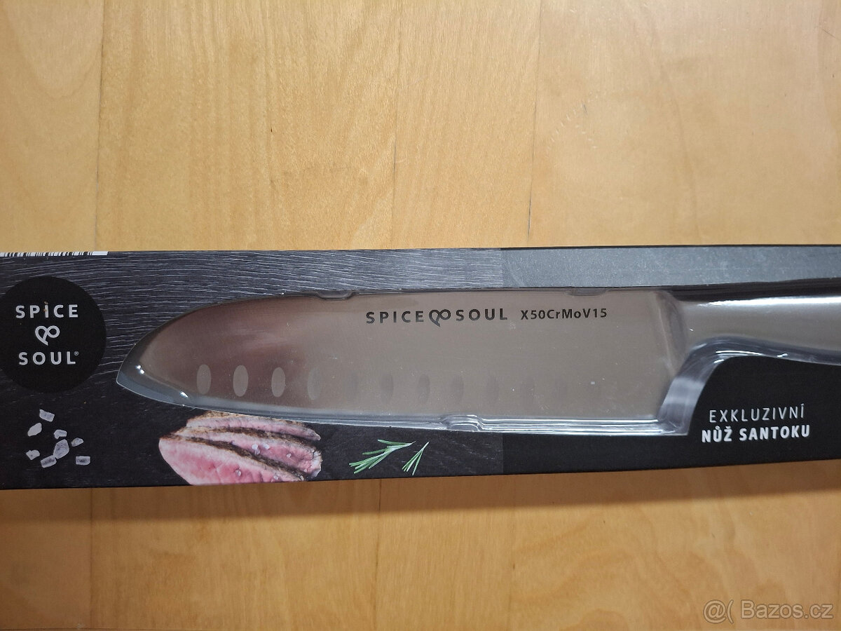 Kuchyňský nůž Santoku - 4