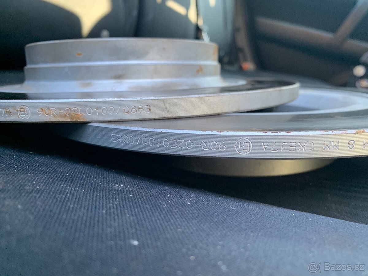 Mazda - Sada zadních brzdových kotoučů - 4