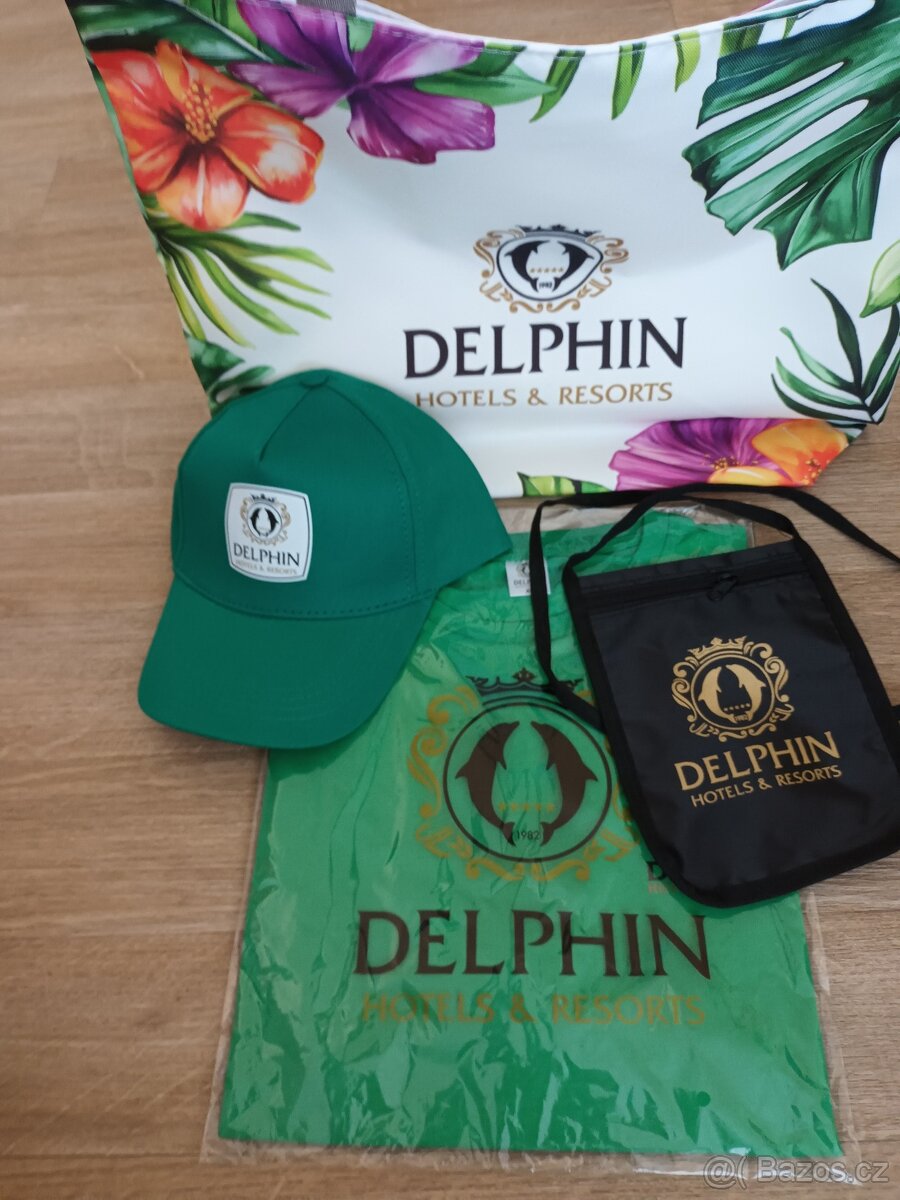 Plážový set = taška ,tričko, čepice - 4
