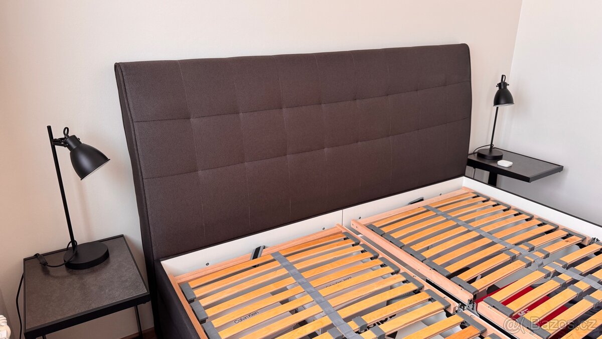Čalouněna postel 180/200 cm - 4