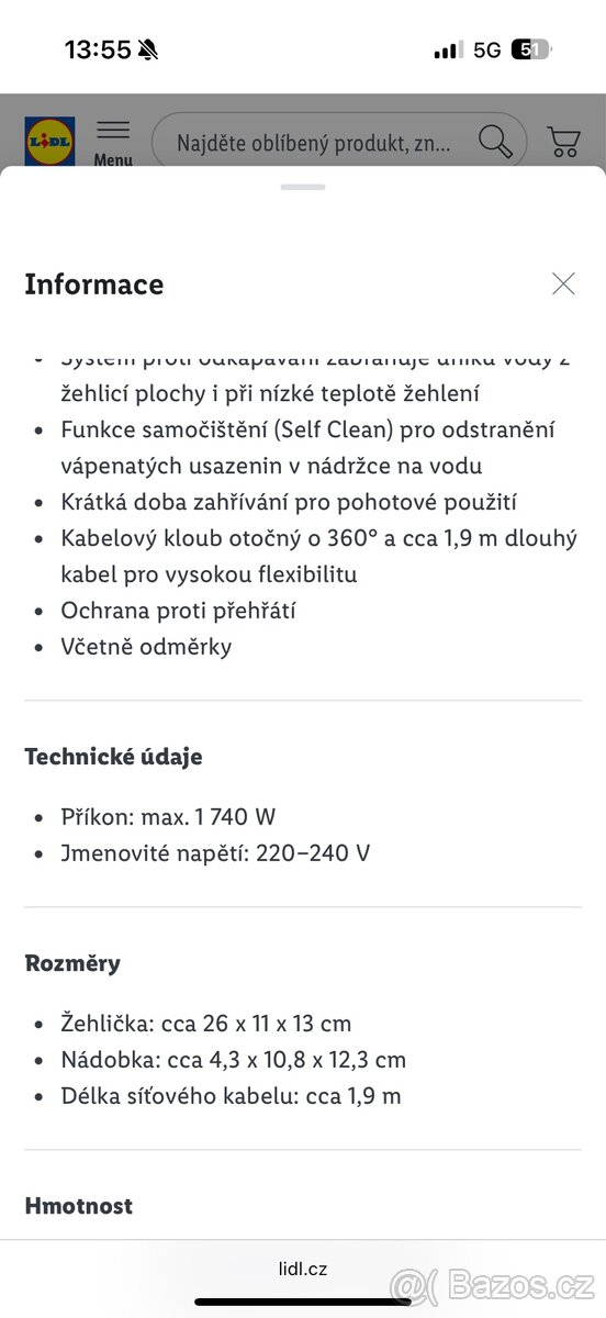 Napařovací žehlička SILVERCREST - 4