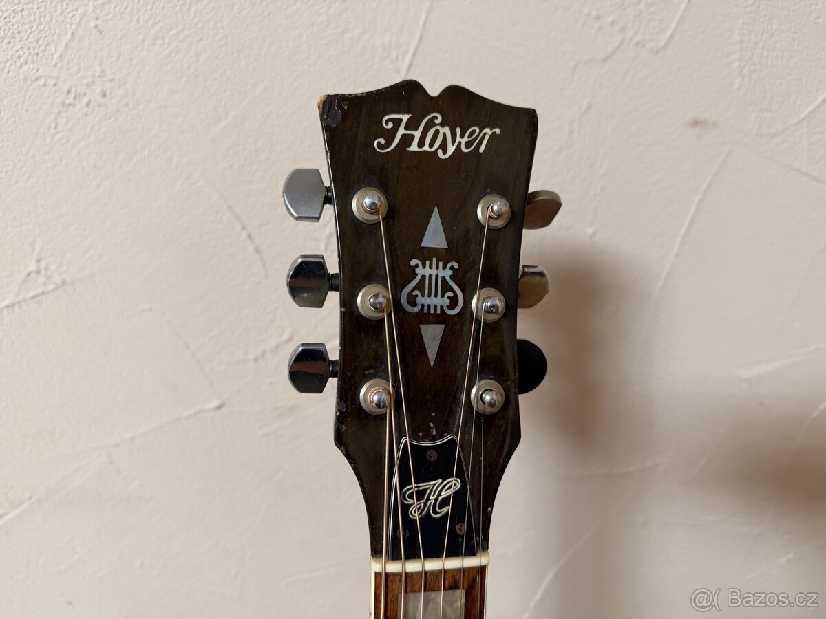 kytara značky Hoyer typu Jumbo - 4