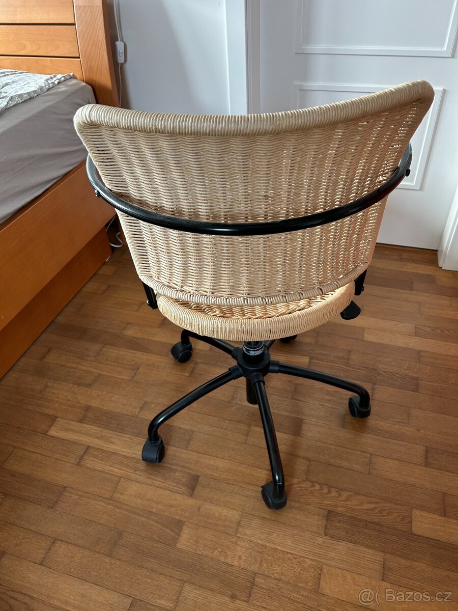 Otočná ratanová řidle GREGOR IKEA - 4