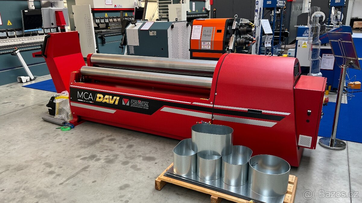 Hydraulická zakružovačka plechů DAVI, model MCA 2019 - 4