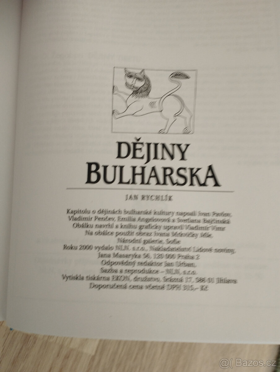 Dějiny Bulharska 2000 (edice Dějiny států) - 4