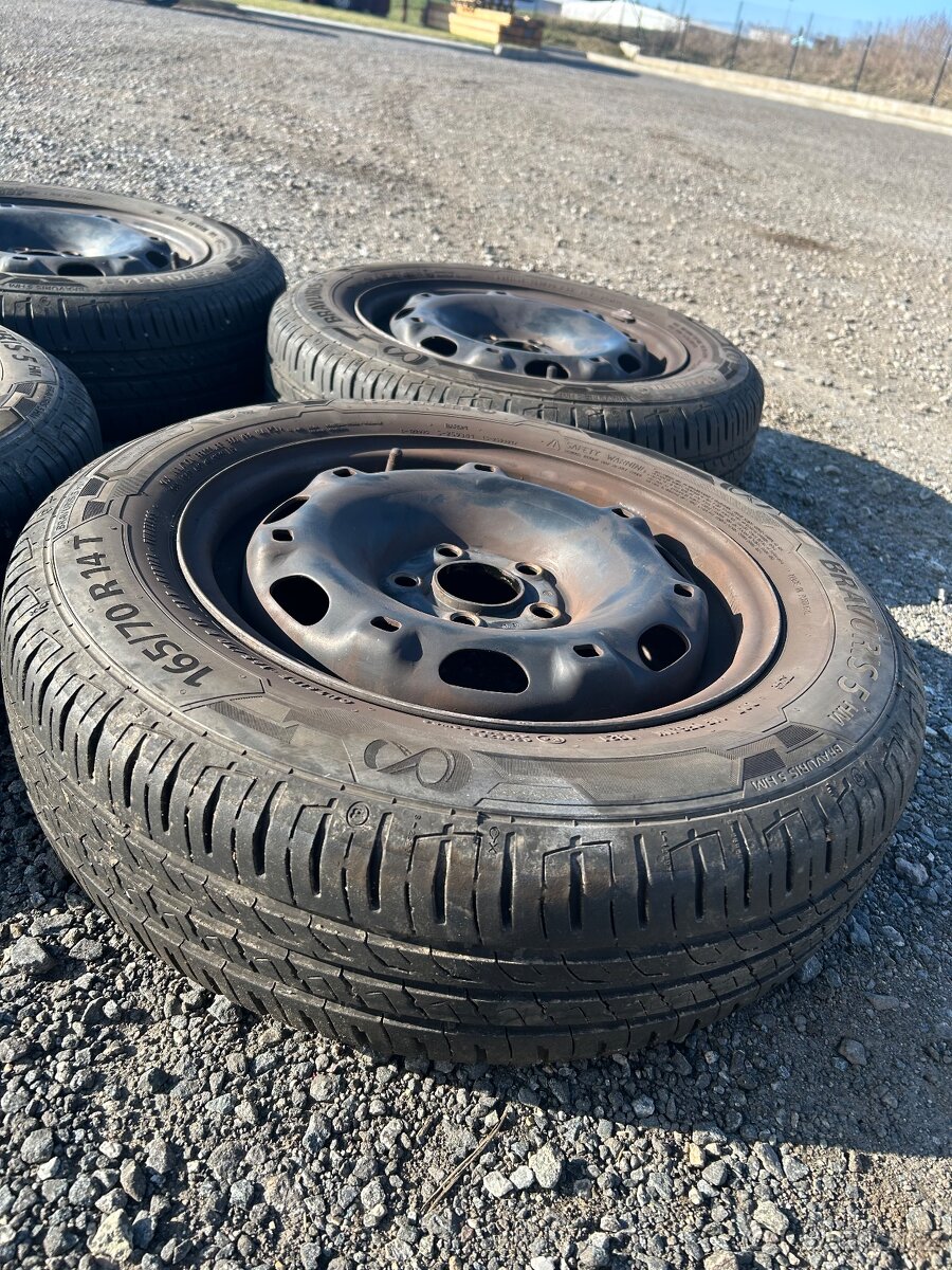 Letní sada 5x100 165/70/14 - 4