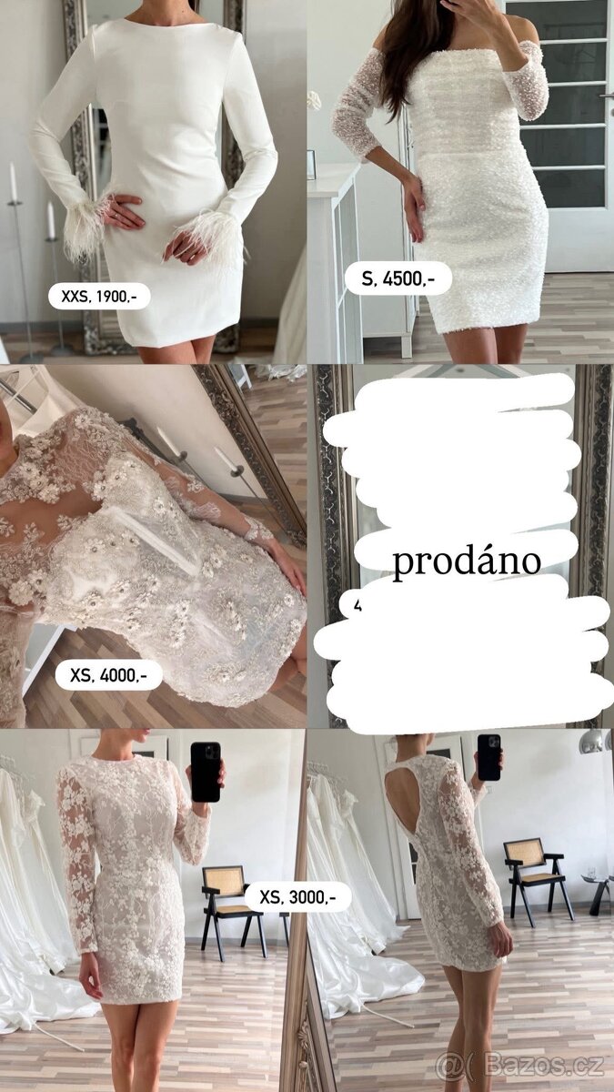 Svatební šaty- výprodej - 4