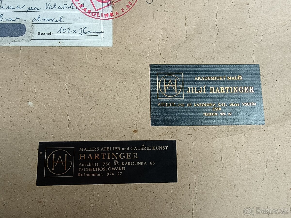 OBRAZ HARTINGER 1993 - 4