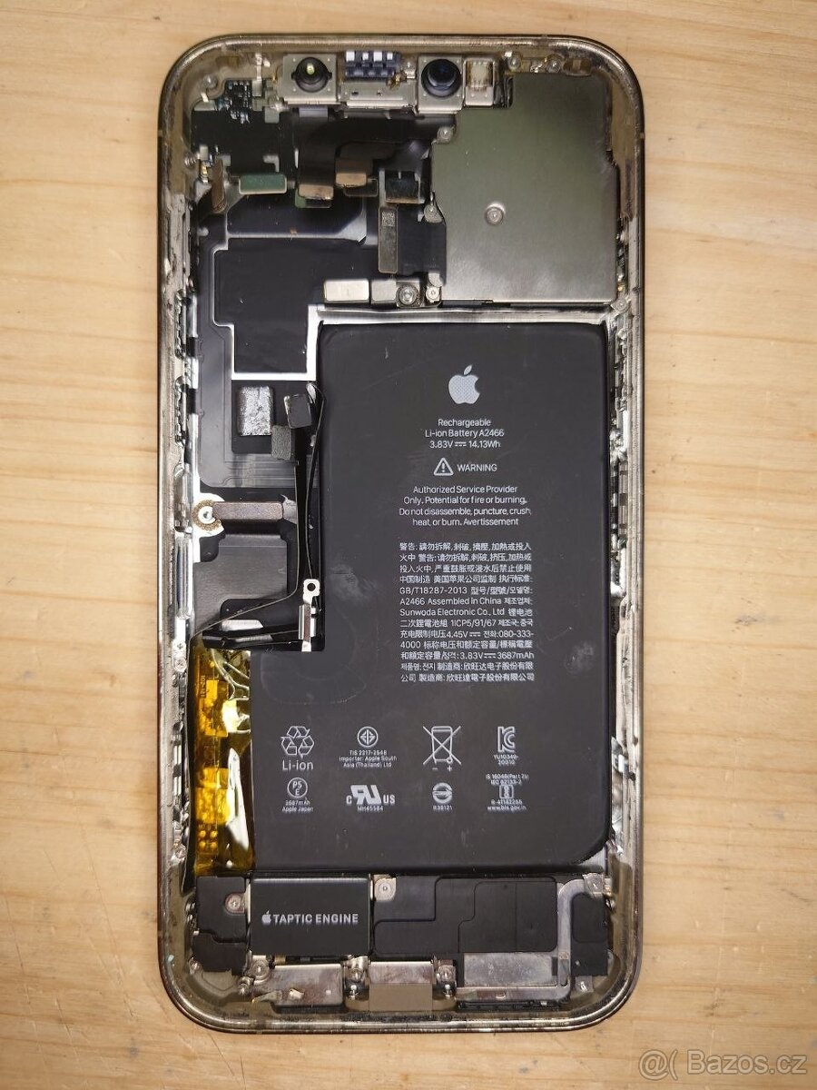 iPhone 12 PRO MAX Gold díly - 4