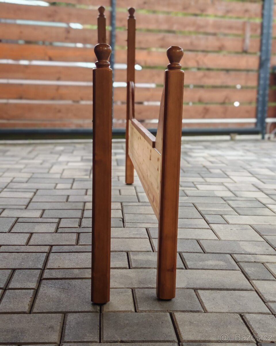 Manželská postel Ikea Leksvik - 4