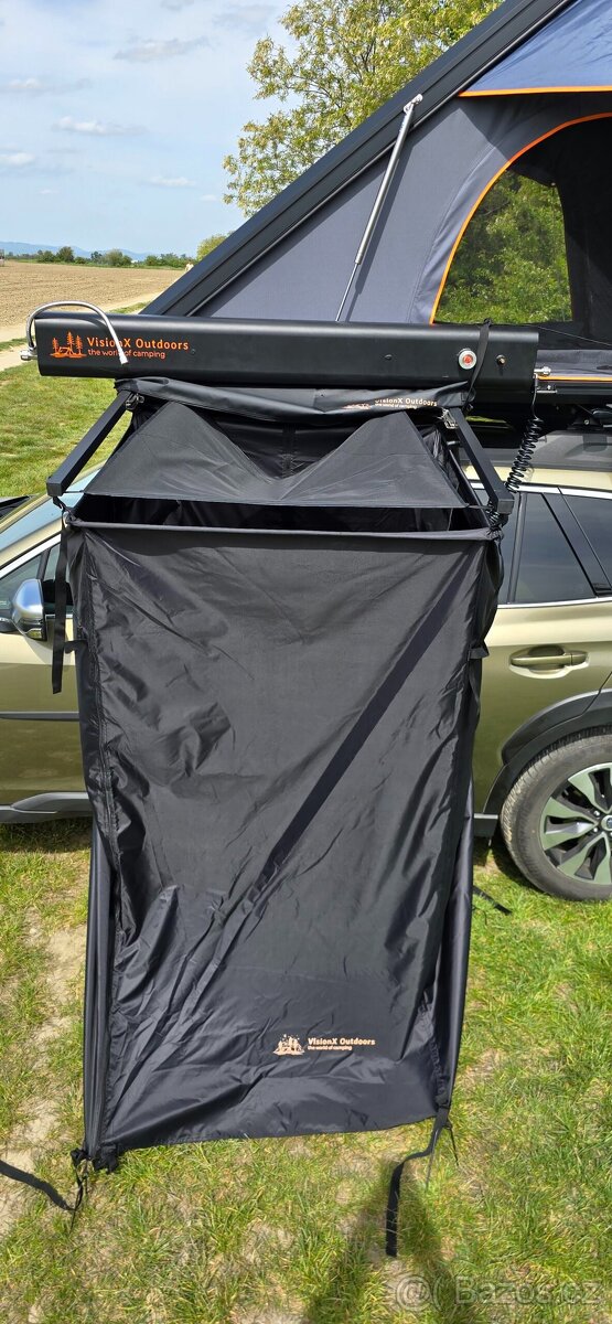 Sprchový stan ke karavanu, na vozidlo