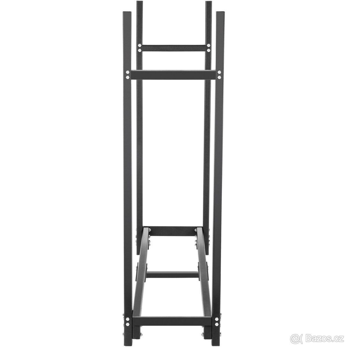 Ocelový stojan na štípané dříví 1,8m s krytem, nosnost 590kg - 4