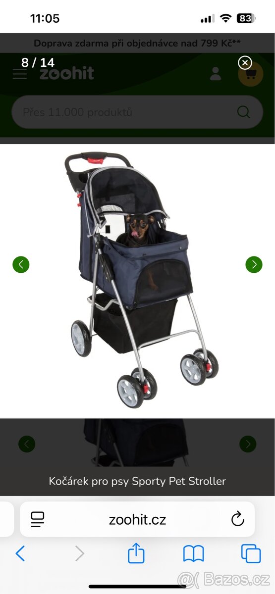 Kočárek pro psy - 4