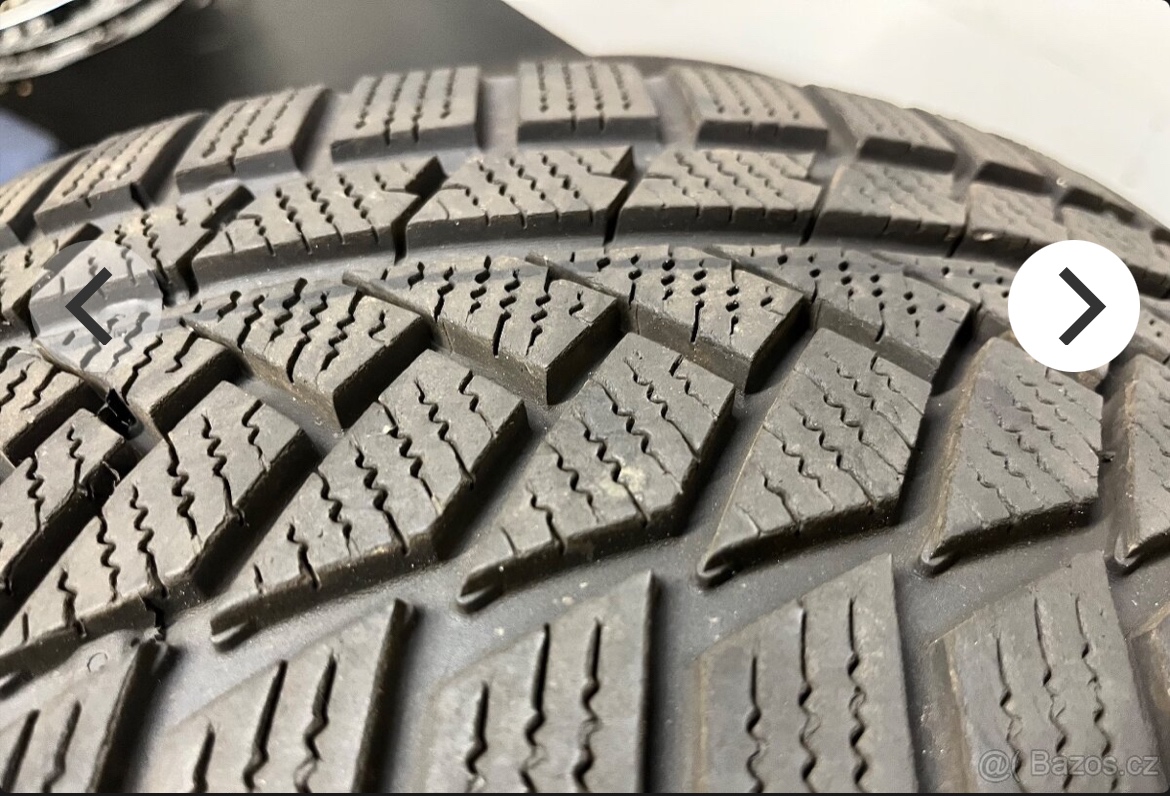 2x 225/45 R18 zimní pneu Continental - TOP - [22.10. 2 - 4