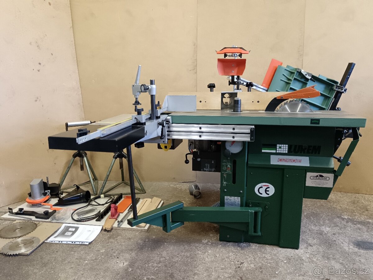 Kombinovaný stroj, pila, hoblovka, frézka, dlabačka - 4