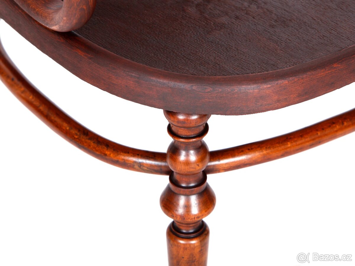 Starožitná sběratelská židle J&J Kohn 1880. - 4