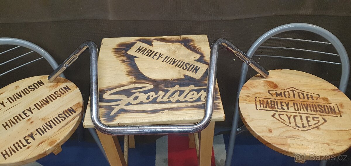 řídítka Harley, chopper, bobber - 4