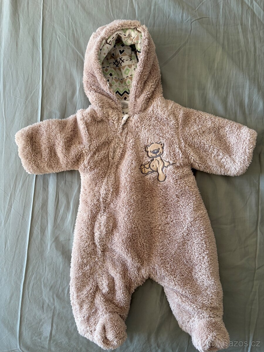 Zimní oblečení pro miminko 0-3 mesice - 4