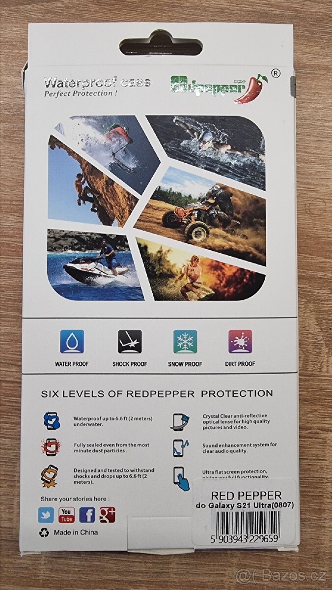 POUZDRO VODĚODOLNÉ PRO GALAXY S21 ULTRA - 4